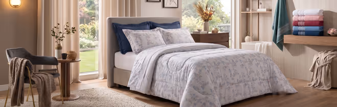 Cama, Mesa & Banho